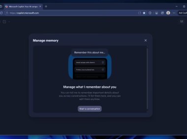 微软 Copilot 将上线完整 AI 记忆管理功能