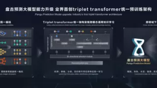 华为云盘古预测大模型首创 Triplet Transformer 统一预训练架构