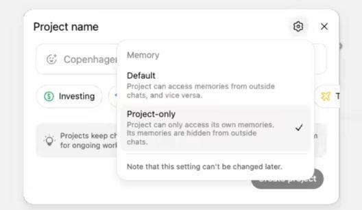 打造“专属对话空间”：OpenAI 向免费用户开放 ChatGPT Projects