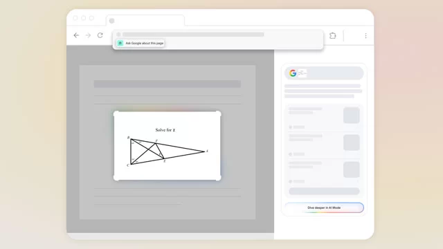 谷歌AI模式新增图片上传功能，助力学生深度学习体验升级