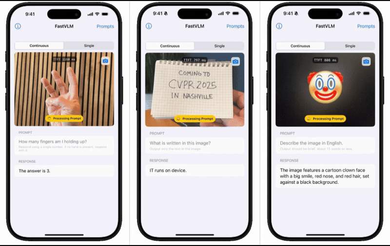 苹果 FastVLM 模型开放试用：Mac 用户秒享“闪电级”视频字幕，生成速度较同类 AI 快 85 倍