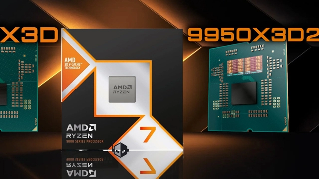 AMD锐龙9000X3D处理器即将发布 双3D缓存架构性能大幅提升