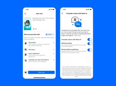 Meta推出Reels短视频AI翻译功能 降低多语言内容制作成本