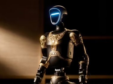 基于宇树 G1，奢侈品牌 Caviar 推出 Aladdin 定制“黄金”版人形机器人