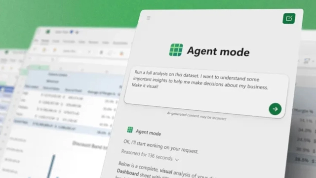 微软在Excel和Word中推出Office智能体功能