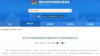 重庆首版次软件名单发布 通用AI智能体平台彰显创新能力