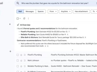 Gmail升级AI功能：智能摘要与个性化体验