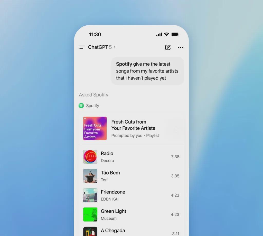 OpenAI 宣布：苹果 Apple Music 即将与 ChatGPT 集成