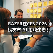 RAZER在CES 2026 重磅发布 AI 游戏生态系统与新一代前沿科技（图1）