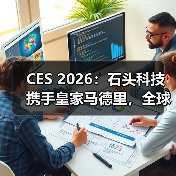 CES 2026:石头科技携手皇家马德里,全球首款能扫楼梯的扫地机器人亮相(图4) CES 2026:石头科技携手皇家马德里,全球首款能扫楼梯的扫地机器人亮相(图4)