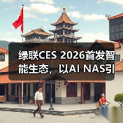 绿联CES 2026首发智能生态,以AI NAS引领未来生活(图2) 绿联CES 2026首发智能生态,以AI NAS引领未来生活(图2)