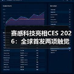 赛感科技亮相CES 2026:全球首发两项触觉传感新技术(图3) 赛感科技亮相CES 2026:全球首发两项触觉传感新技术(图3)