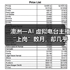 澳洲一AI 虚拟电台主播“上岗”数月,却几乎无人察觉“真实身份”(图3) 澳洲一AI 虚拟电台主播“上岗”数月,却几乎无人察觉“真实身份”(图3)