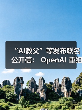 “AI教父”等发布联名公开信： OpenAI 重组背离初衷，呼吁监管介入（图4）