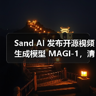 Sand AI 发布开源视频生成模型 MAGI-1，清华特奖得主团队视频生成AI一夜刷屏