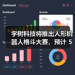人形机器人格斗大赛筹备中 竞技直播即将开启