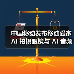 中国移动发布移动爱家 AI 拍摄眼镜与 AI 音频眼镜（图1）