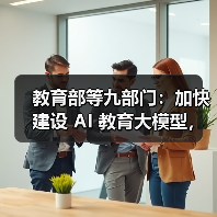 教育部等九部门：加快建设 AI 教育大模型，完善教育领域多模态语料库（图3）