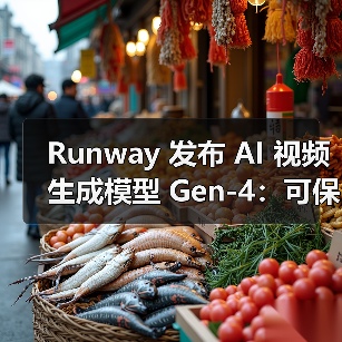 Runway 发布 AI 视频生成模型 Gen-4：可保持角色、场景高度一致性（图4）