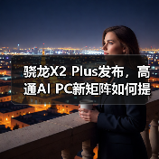 骁龙X2 Plus发布,高通AI PC新矩阵如何提升性价比?(图3) 骁龙X2 Plus发布,高通AI PC新矩阵如何提升性价比?(图3)