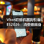 Vbot超能机器狗引爆CES2026:消费级具身智能如何走进千家万户(图2) Vbot超能机器狗引爆CES2026:消费级具身智能如何走进千家万户(图2)