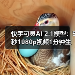 快手可灵AI 2.1模型:5秒1080p视频1分钟生成,成本直降65%(图2) 快手可灵AI 2.1模型:5秒1080p视频1分钟生成,成本直降65%(图2)