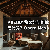 AI代理浏览器如何帮你写代码?Opera Neon全新功能解析(图1) AI代理浏览器如何帮你写代码?Opera Neon全新功能解析(图1)