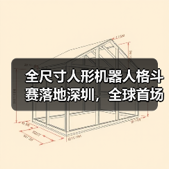 全尺寸人形机器人格斗赛落地深圳,全球首场“机甲拳王”即将开擂(图1) 全尺寸人形机器人格斗赛落地深圳,全球首场“机甲拳王”即将开擂(图1)