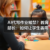 AI代写作业被禁?教育部长:如何让学生善用不滥用?(图1) AI代写作业被禁?教育部长:如何让学生善用不滥用?(图1)