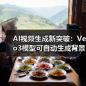 AI视频生成新突破:Veo3模型可自动生成背景音与人物对话(图1) AI视频生成新突破:Veo3模型可自动生成背景音与人物对话(图1)