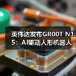 英伟达发布GR00T N1.5:AI驱动人形机器人效率突破(图1) 英伟达发布GR00T N1.5:AI驱动人形机器人效率突破(图1)