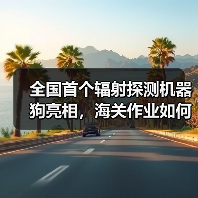 全国首个辐射探测机器狗亮相，海关作业如何颠覆传统？（图1）