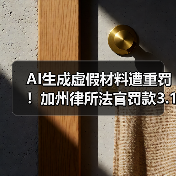 AI生成虚假材料遭重罚！加州律所法官罚款3.1万美元引热议（图2）
