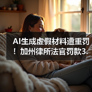 AI生成虚假材料遭重罚！加州律所法官罚款3.1万美元引热议（图3）