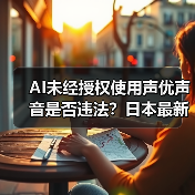 AI未经授权使用声优声音是否违法？日本最新法律警示（图2）