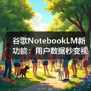 谷歌NotebookLM新功能：用户数据秒变视频？AI播客后又添视觉新玩法（图4）