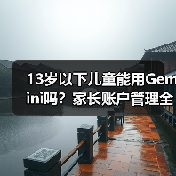 13岁以下儿童能用Gemini吗？家长账户管理全解析（图3）