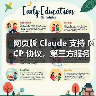 网页版 Claude 支持 MCP 协议，第三方服务集成将如何革新？（图4）