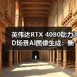英伟达RTX 4080助力3D场景AI图像生成：新工具如何革新创作？（图1）