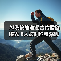 AI洗稿编造谣言传播链曝光 8人被刑拘引深思(图3) AI洗稿编造谣言传播链曝光 8人被刑拘引深思(图3)