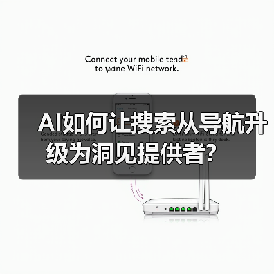 AI如何让搜索从导航升级为洞见提供者?(图4) AI如何让搜索从导航升级为洞见提供者?(图4)