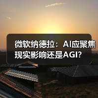 微软纳德拉:AI应聚焦现实影响还是AGI?(图2) 微软纳德拉:AI应聚焦现实影响还是AGI?(图2)