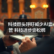 科技巨头呼吁减少AI监管 科技进步需松绑