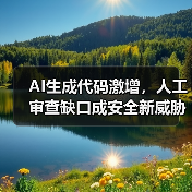 AI生成代码激增,人工审查缺口成安全新威胁(图2) AI生成代码激增,人工审查缺口成安全新威胁(图2)
