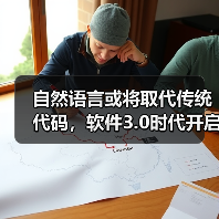 自然语言或将取代传统代码，软件3.0时代开启