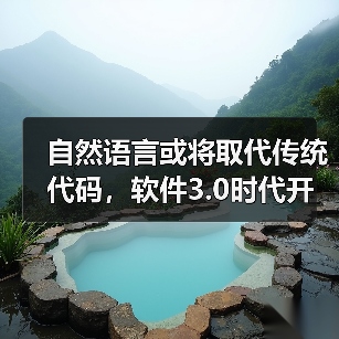 自然语言或将取代传统代码,软件3.0时代开启(图4) 自然语言或将取代传统代码,软件3.0时代开启(图4)