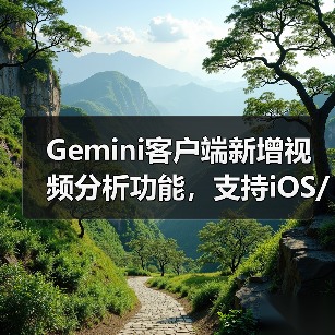 Gemini客户端新增视频分析功能,支持iOS/安卓平台?(图2) Gemini客户端新增视频分析功能,支持iOS/安卓平台?(图2)