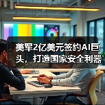 美军2亿美元签约AI巨头，打造国家安全利器