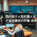 国内首个人形机器人全产业链展杭州开幕 技术前沿抢先看(图3) 国内首个人形机器人全产业链展杭州开幕 技术前沿抢先看(图3)