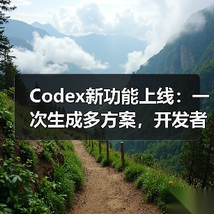 Codex新功能上线:一次生成多方案,开发者效率跃升(图2) Codex新功能上线:一次生成多方案,开发者效率跃升(图2)